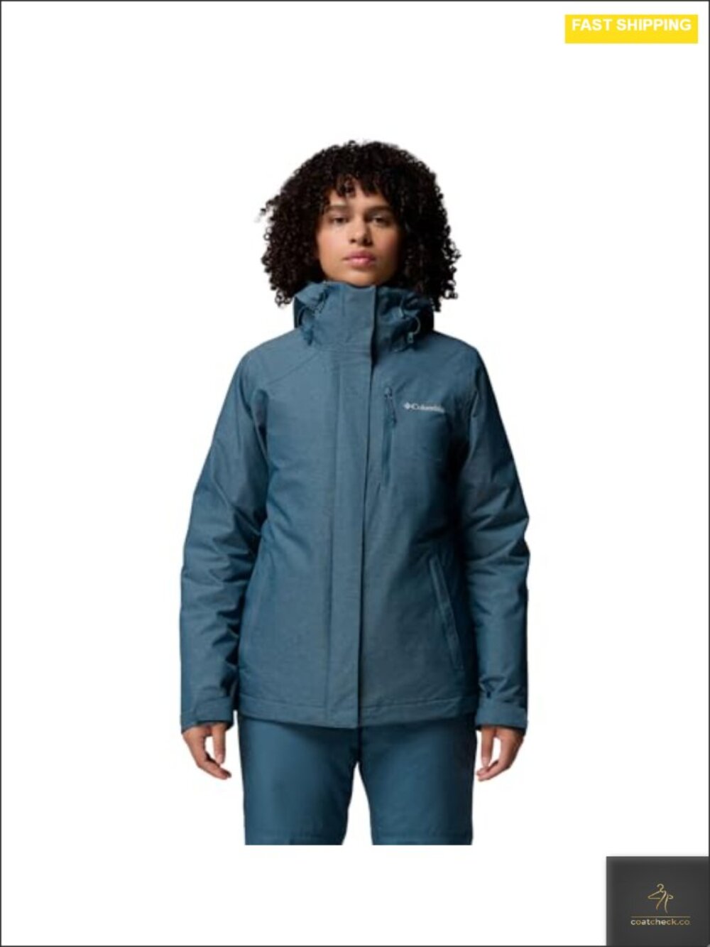 Columbia Women's Whirlibird V Interchange 3-in-1 Ski Jacket Waterproof Insulated